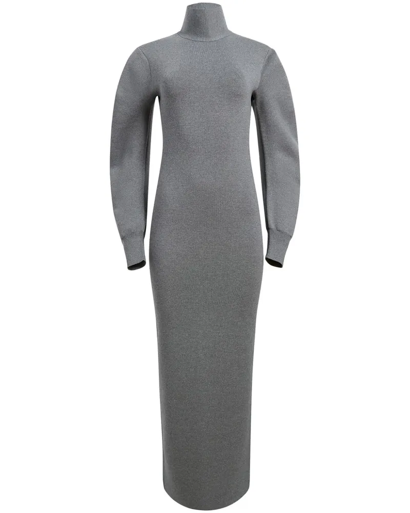 KHAITE The Storm Maxikleid - Grau Grau