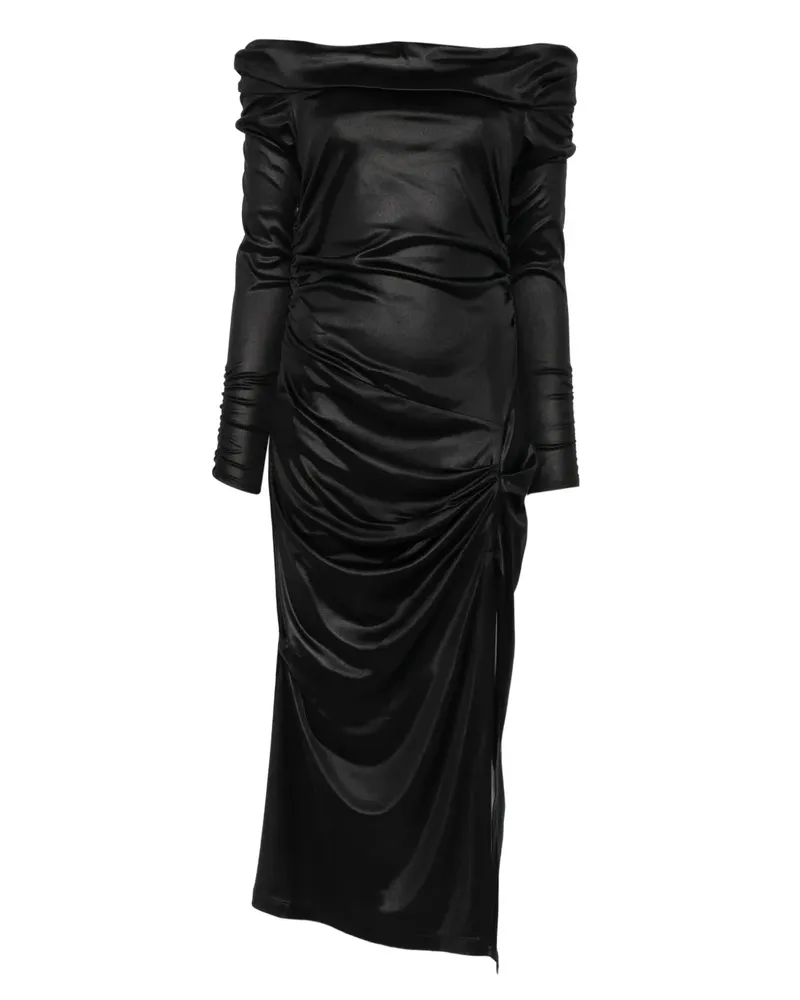 Isabel Marant Schulterfreies Kleid - Schwarz Schwarz