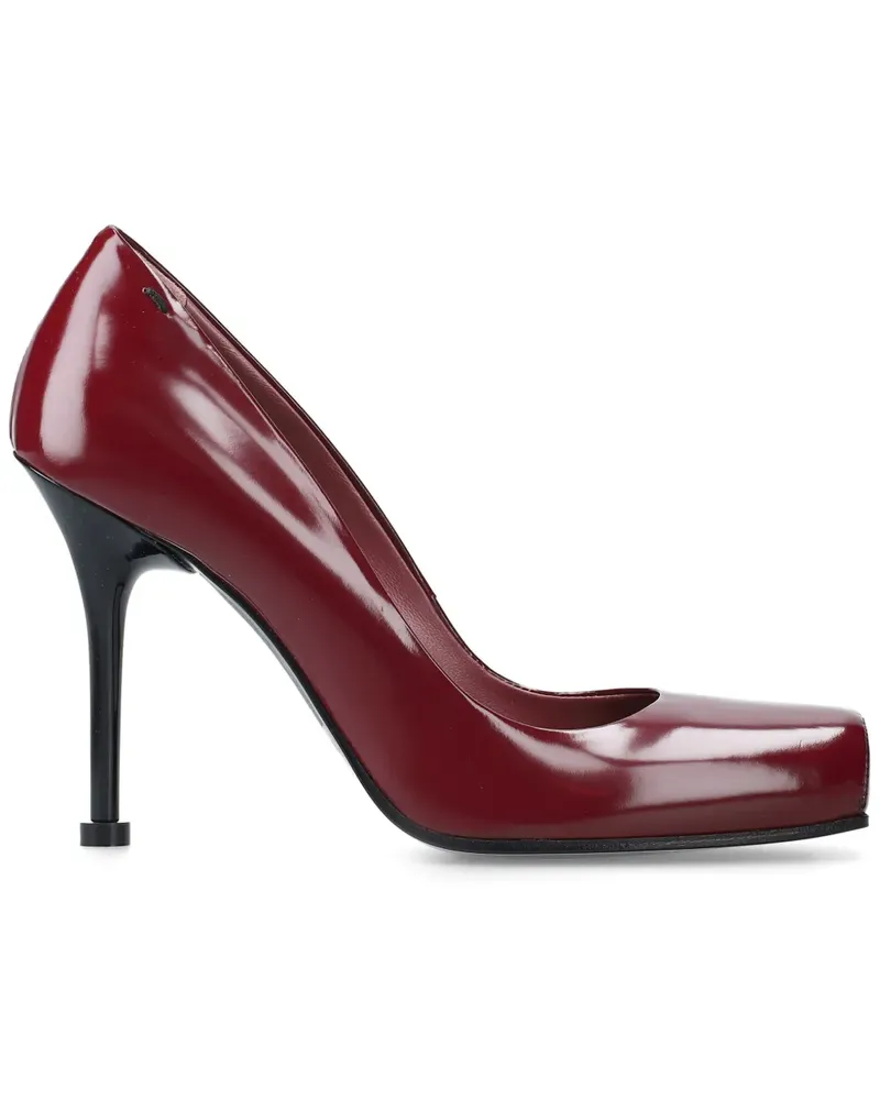 Premiata Pumps mit eckiger Kappe - Rot Rot