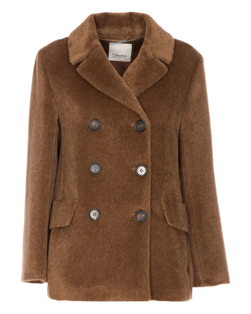 Max Mara Doppelreihiger Blazer - Braun Braun