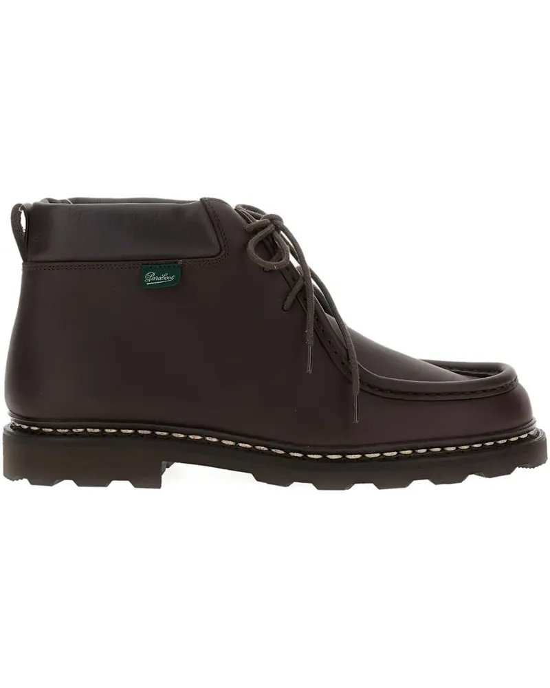 Paraboot Schnürstiefel aus Leder - Braun Braun