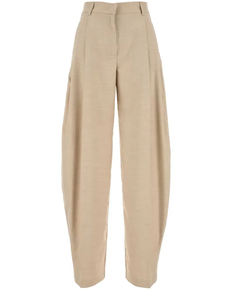ANDAMANE Hose mit hohem Bund - Braun Braun