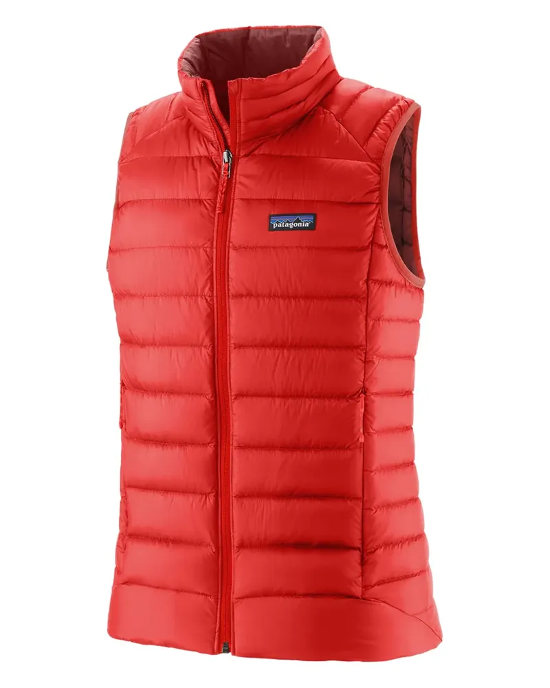 Patagonia Gefütterte Weste - Rot Rot
