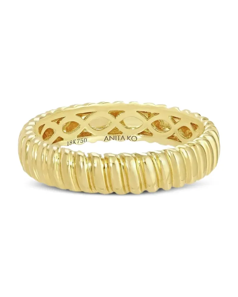 ANITA KO 18kt Zoe Gelbgoldring Gold