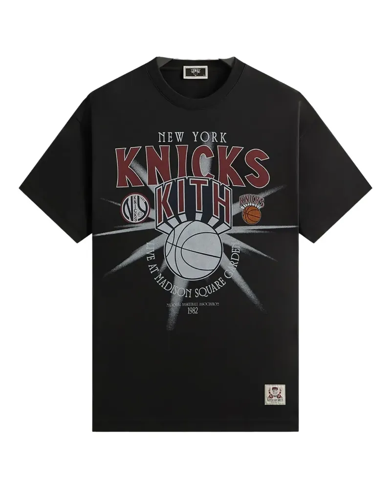 KITH x New York Knicks MSG Burst Jones T-shirt - Schwarz Schwarz