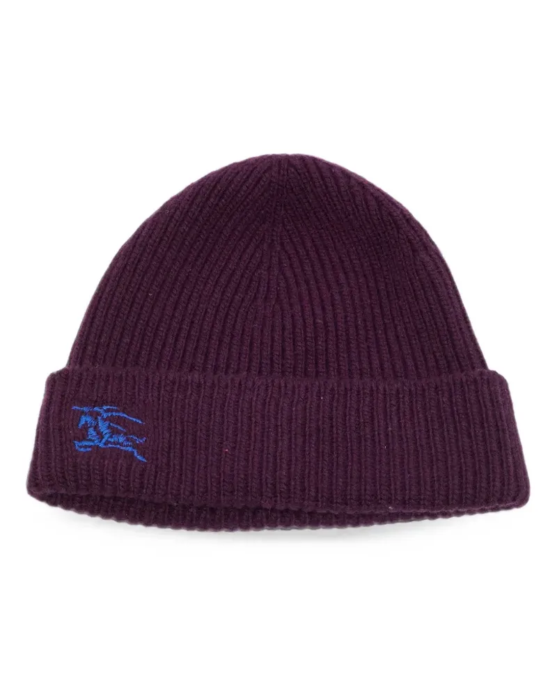 Burberry Gerippte EKD Beanie - Violett Violett