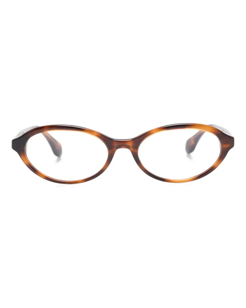 GIGI STUDIOS Thrive 003 Brille mit ovalem Gestell - Braun Braun