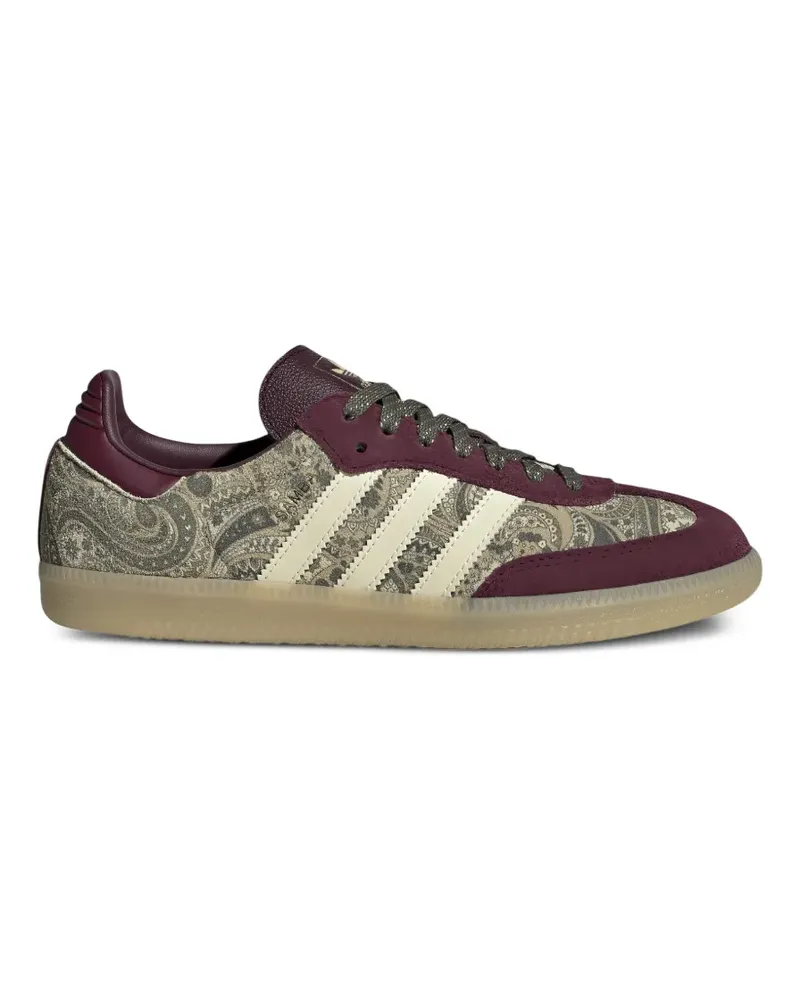 adidas x Liberty London Samba OG Sneakers mit Paisley-Print - Braun Braun