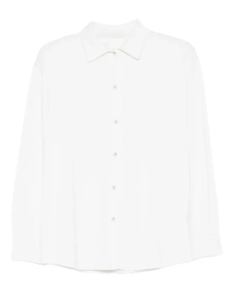 ALLUDE Geknöpfter Cardigan - Weiß Weiß