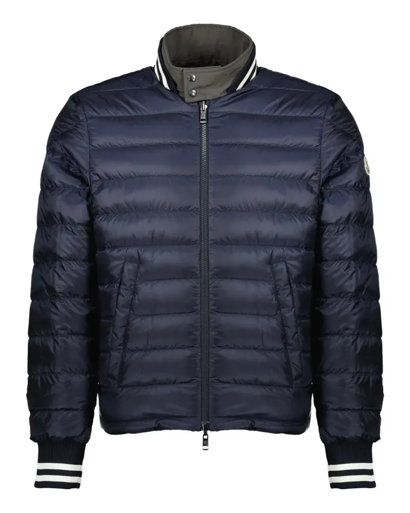 Moncler reversible zipped bomber jacket - Blau Blau