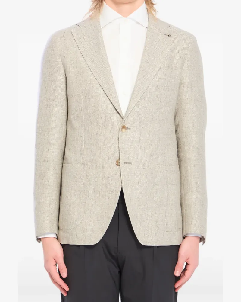 Tagliatore Jacke mit aufgesetzten Taschen - Nude Nude