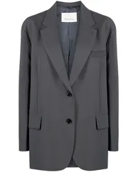 FRANKIE Shop Einreihiger Bea Blazer Grau