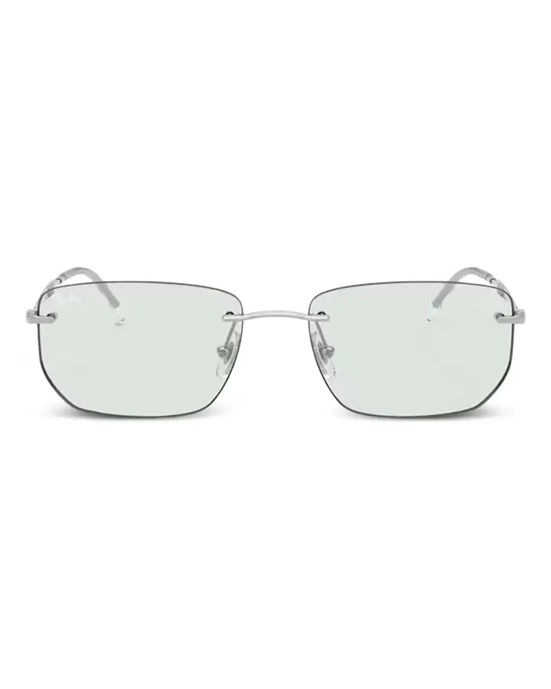 Ray Ban Rahmenlose Sonnenbrille - Silber Silber
