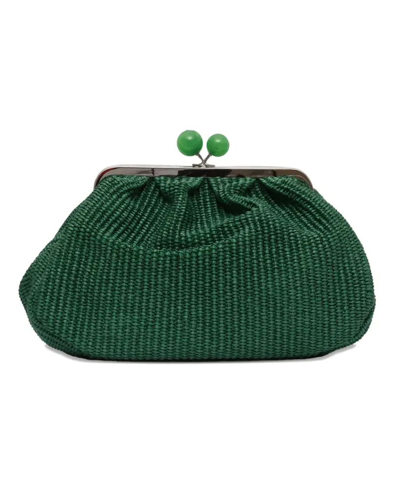 Max Mara Gewebte Fortuna Clutch - Grün Grün
