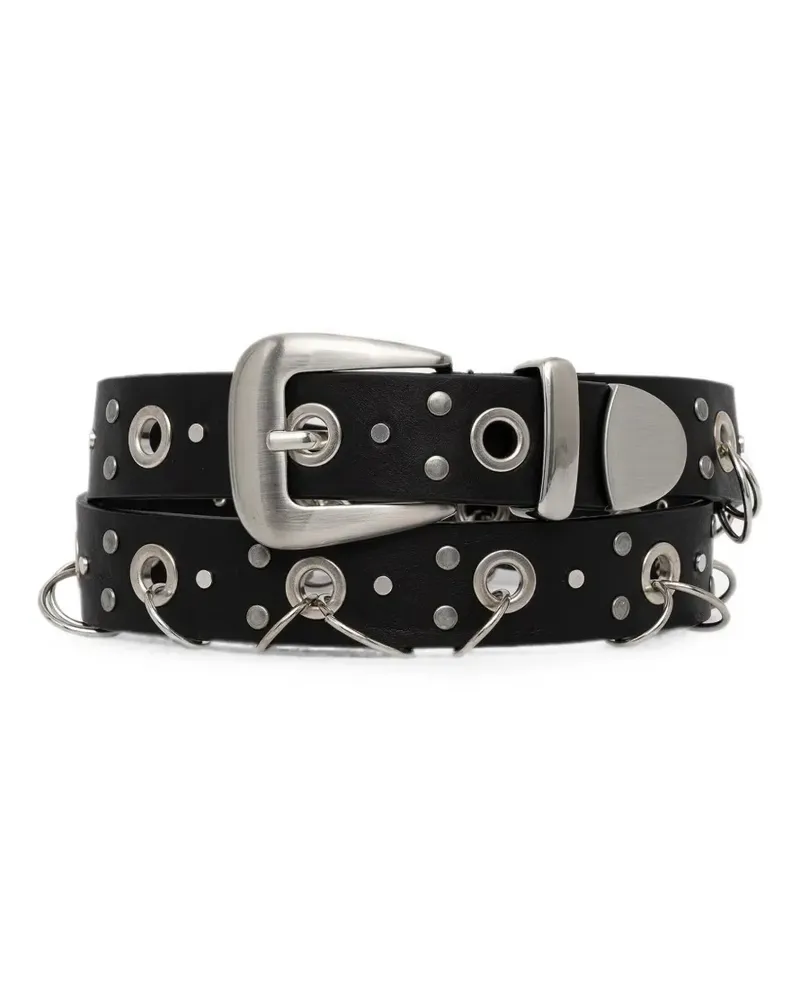 Gestuz GZnitzy stud-embellished belt - Schwarz Schwarz