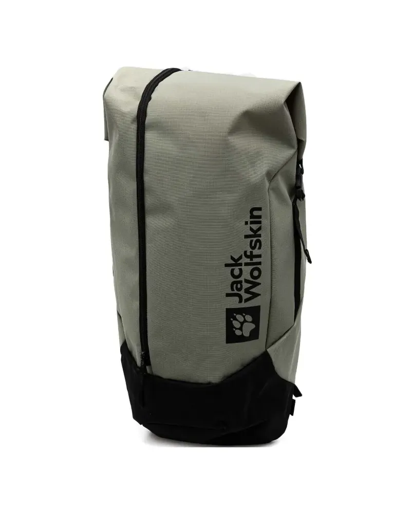 Jack Wolfskin Rucksack mit Logo-Print - Grau Grau