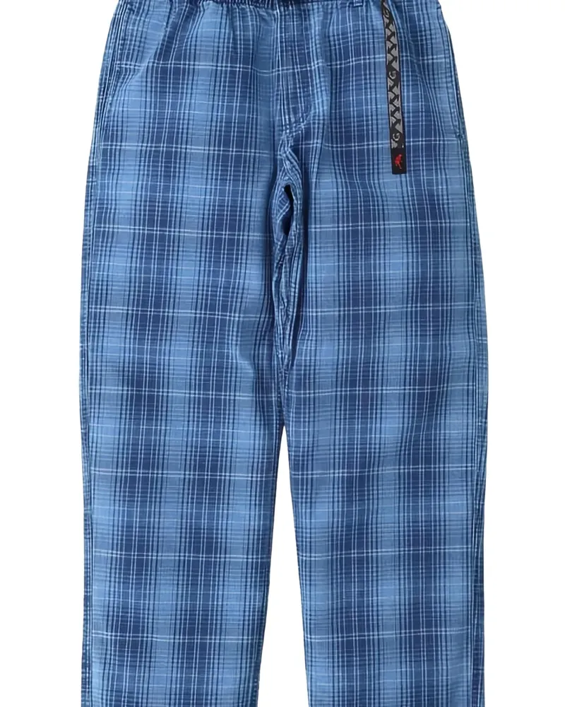 GRAMICCI Karierte Hose - Blau Blau