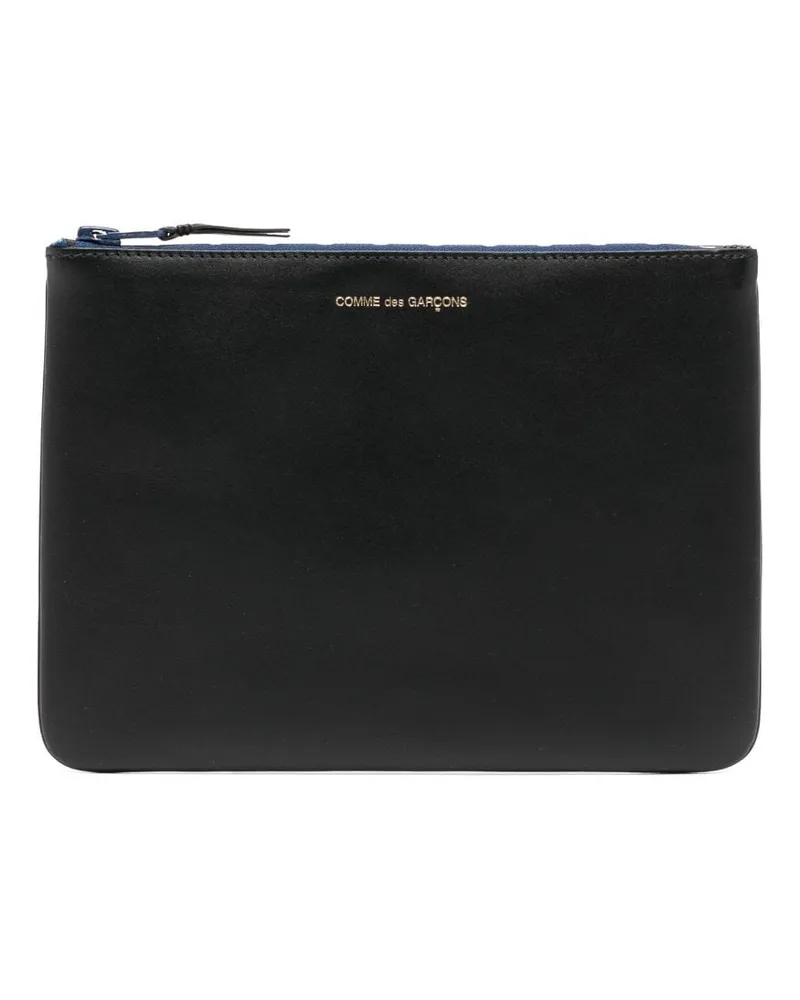 Comme des Garçons Portemonnaie mit Logo-Prägung - Schwarz Schwarz