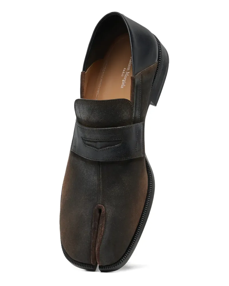 Maison Margiela Tabi' Penny-Loafer - Braun Braun