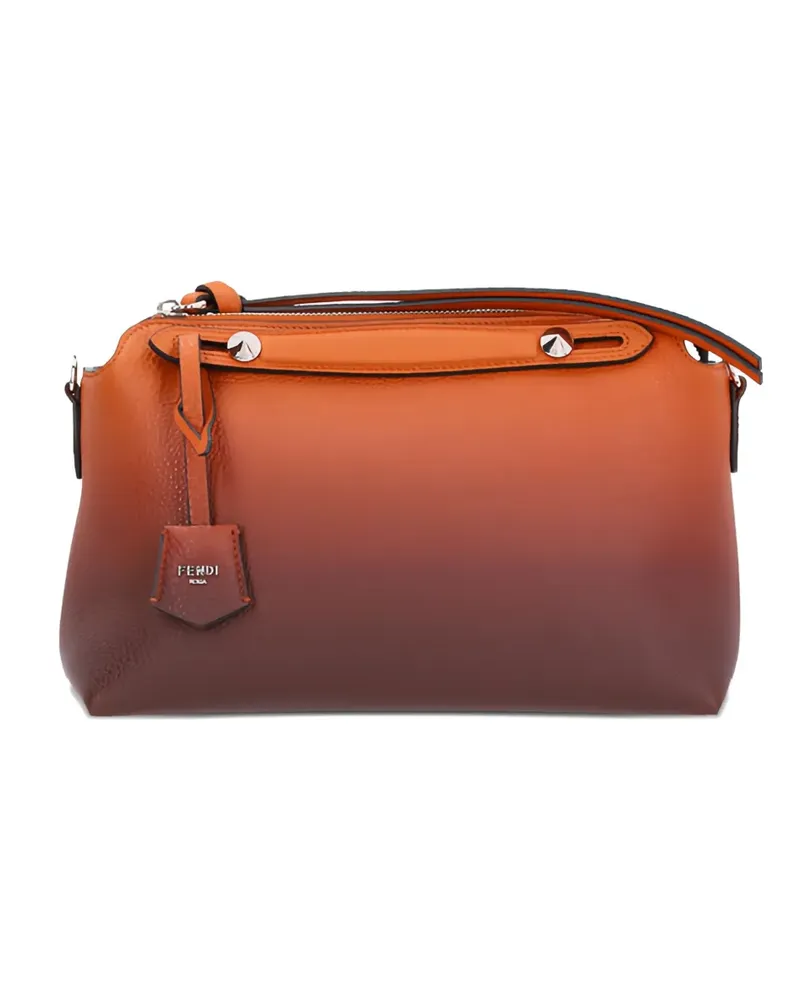 Fendi Mittelgroße By the Way Soft Schultertasche - Braun Braun