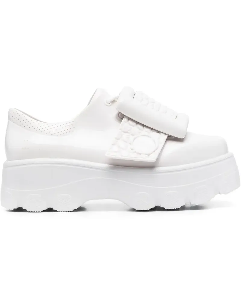 Viktor & Rolf Buckle Up Sneakers - Weiß Weiß