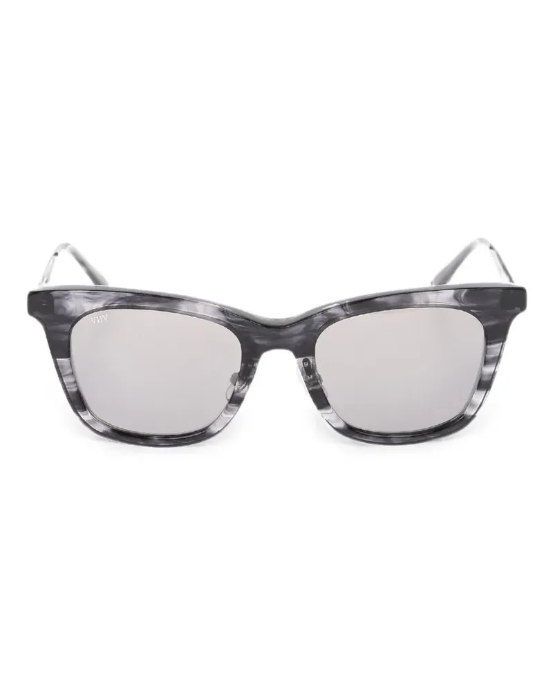 OAMC marbled-effect square-frame sunglasses - Grau Grau