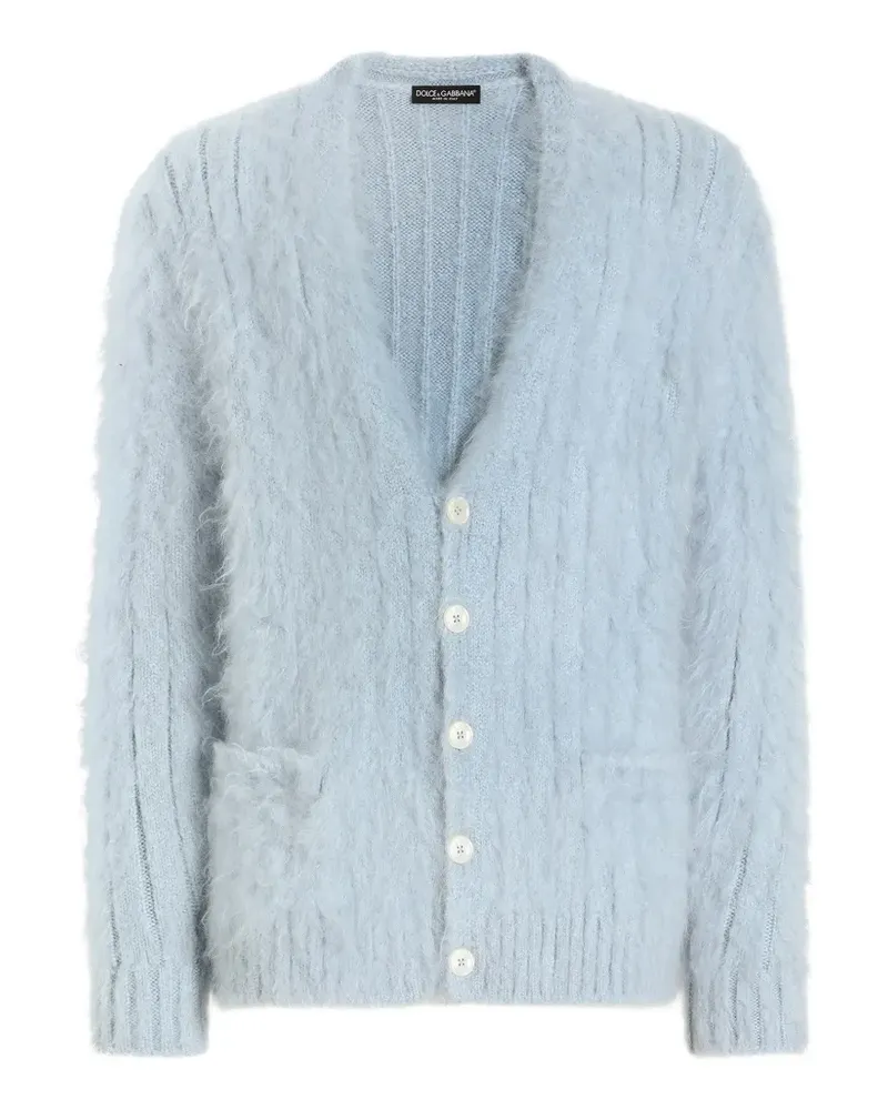 Dolce & Gabbana Cardigan aus Mohair - Grau Grau