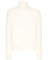 Dolce & Gabbana Kaschmirpullover mit Rollkragen Nude