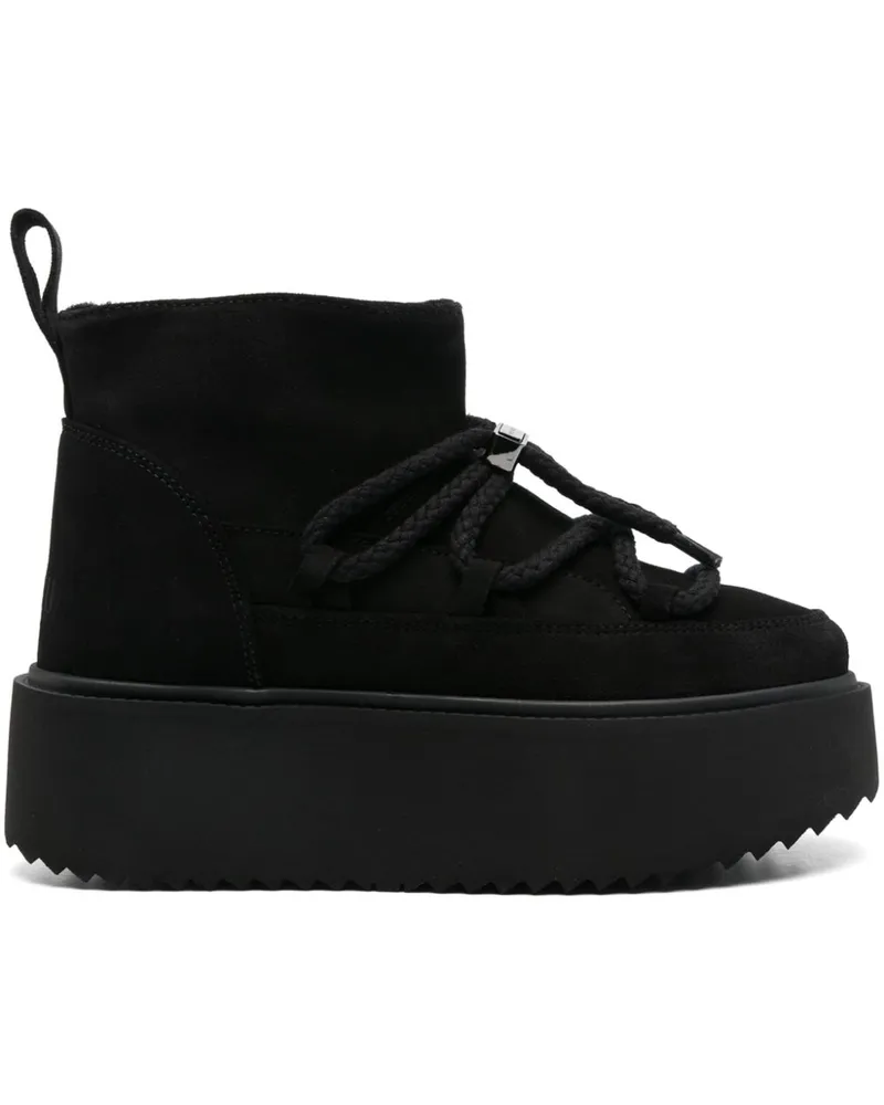 INUIKII Stiefel aus Wildleder - Schwarz Schwarz