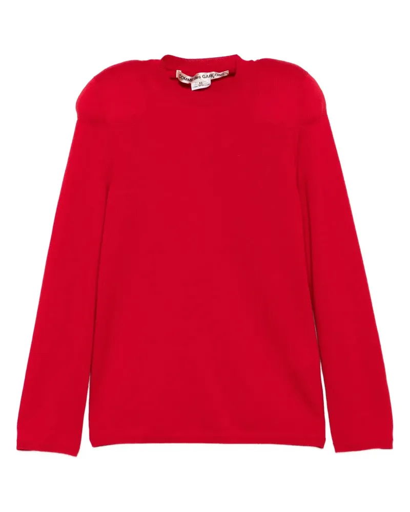 Comme des Garçons long sleeve sweater - Rot Rot