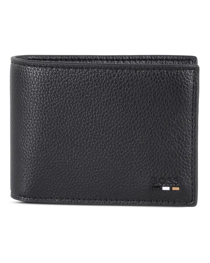 HUGO BOSS Portemonnaie mit Logo - Schwarz Schwarz