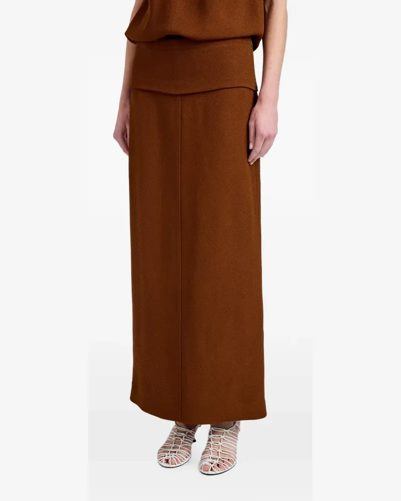 Proenza Schouler Liora skirt in heavy sable - Braun Braun