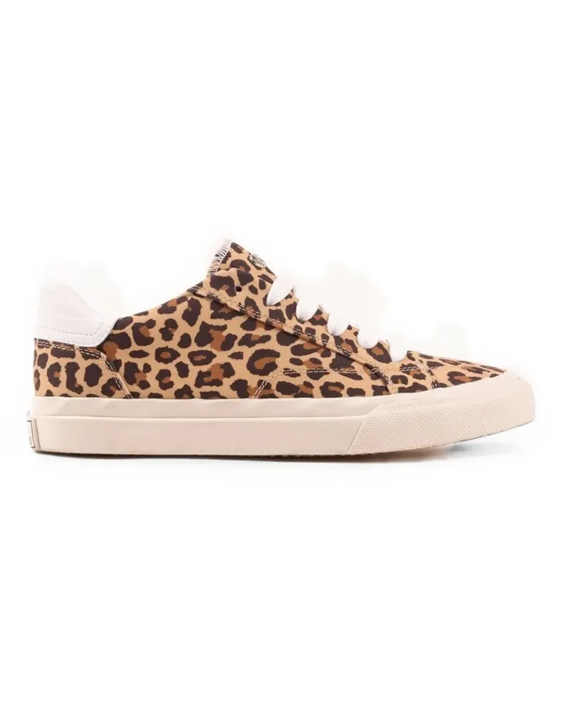Hide & Jack Toby Sneakers mit Leopardenprint - Braun Braun