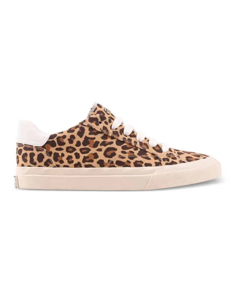 Hide & Jack Toby Sneakers mit Leopardenprint - Braun Braun