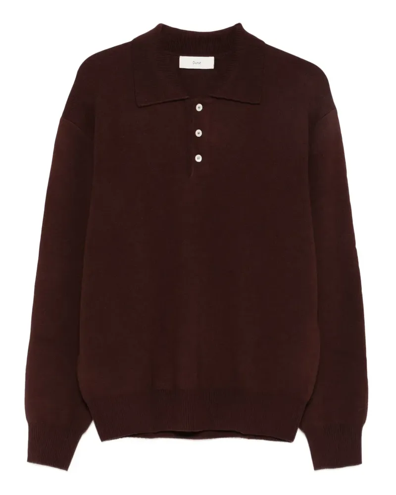 Dunst polo-neck sweater - Braun Braun