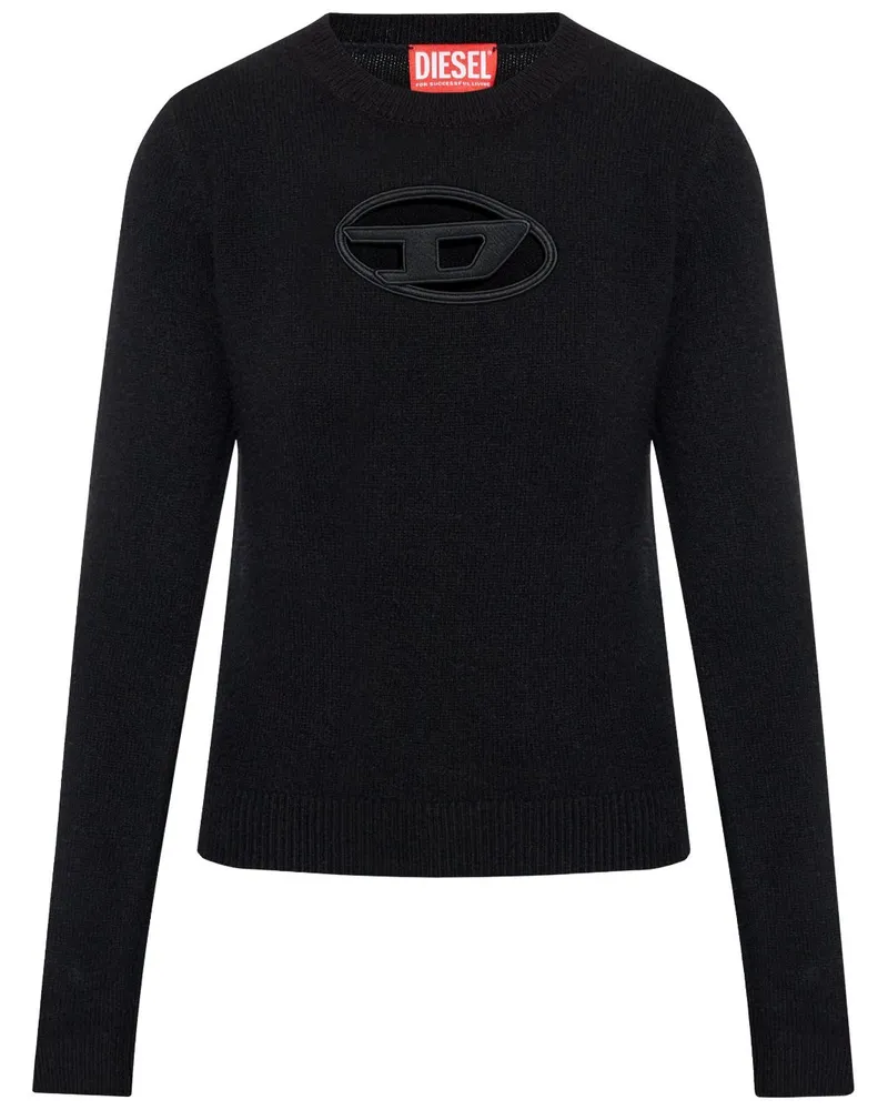 Diesel M-Areesa Pullover - Schwarz Schwarz