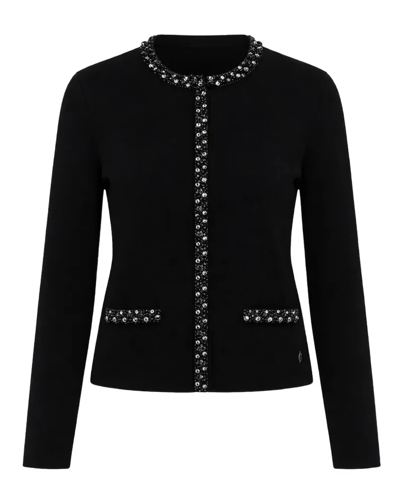 Guess Cardigan mit Perlen - Schwarz Schwarz