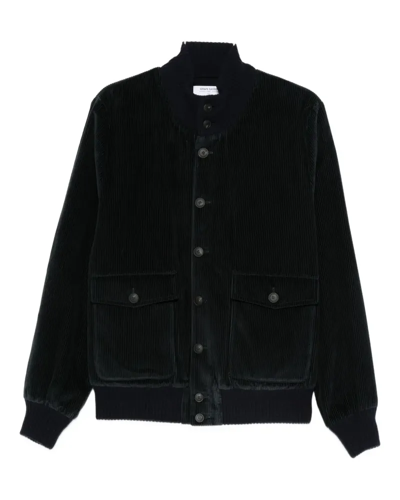 Gran Sasso Bomberjacke aus Cord - Blau Blau