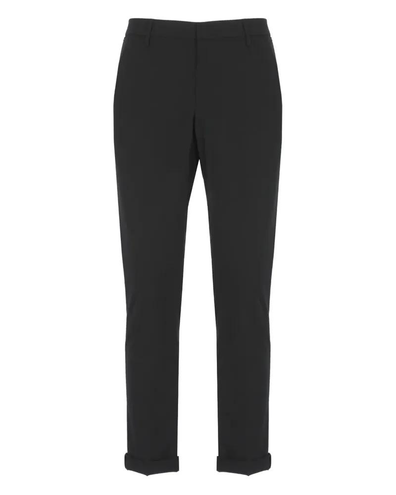Dondup Hose mit Knopfverschluss - Schwarz Schwarz