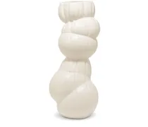 Hohe Squish Squash Vase - Weiß