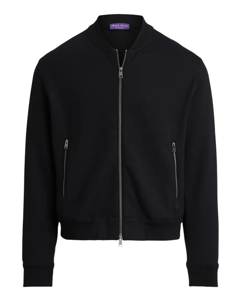 Ralph Lauren Bomberjacke mit Reißverschluss - Schwarz Schwarz