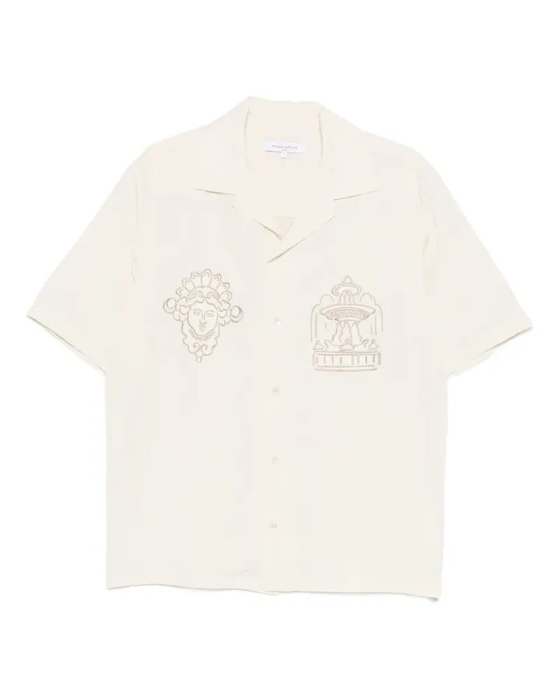 Kitsuné Parisian Monuments shirt - Nude Nude