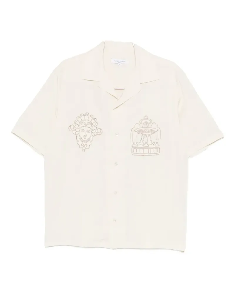 Kitsuné Parisian Monuments shirt - Nude Nude