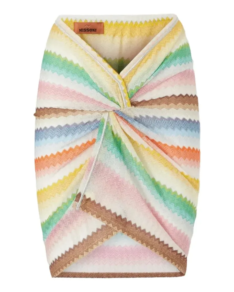 Missoni twisted pareo - Weiß Weiß