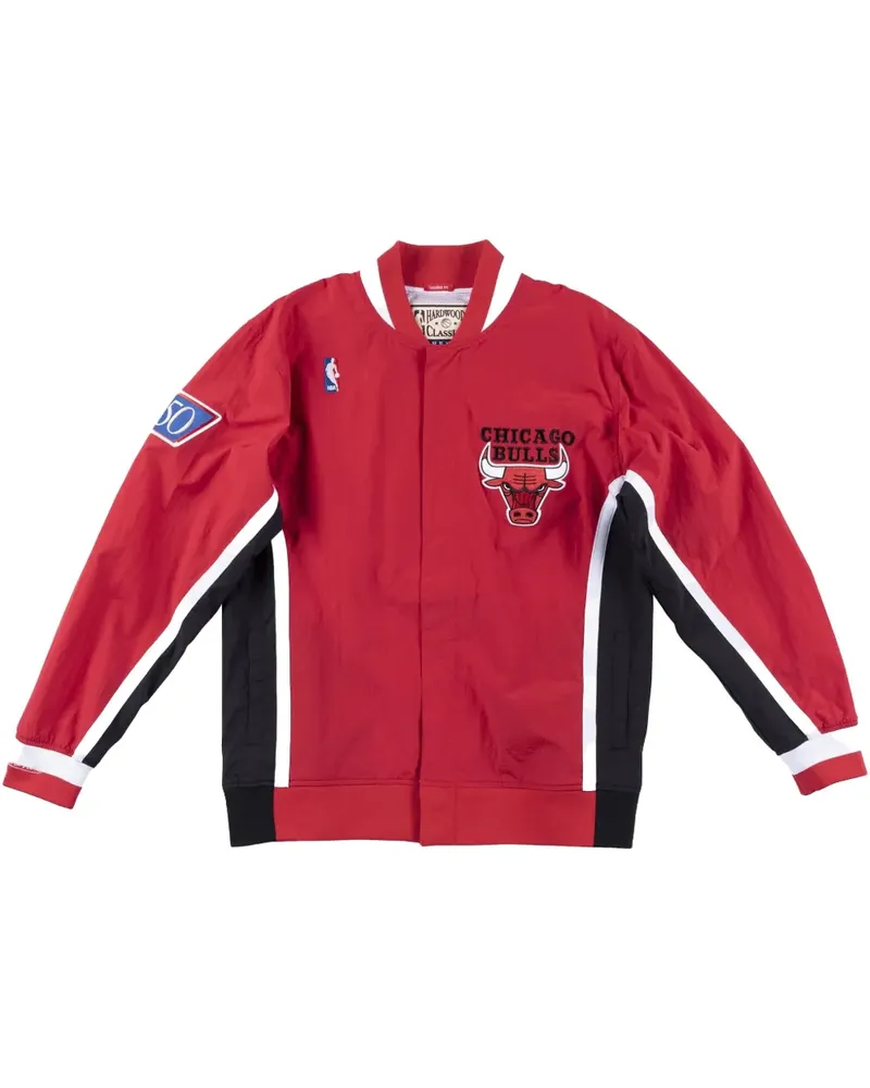 Mitchell & Ness Authentic "NBA 1996-96 Chicago Bulls" Jacke - Rot Rot
