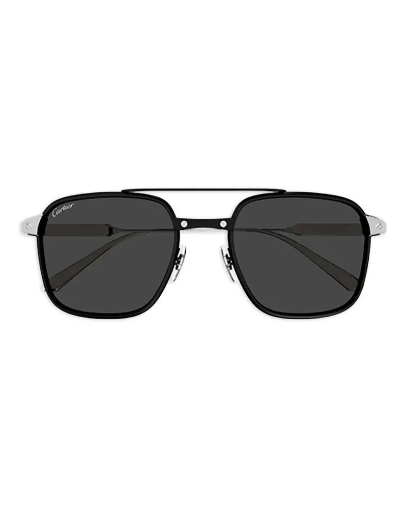 Cartier Santos de Cartier sunglasses - Schwarz Schwarz