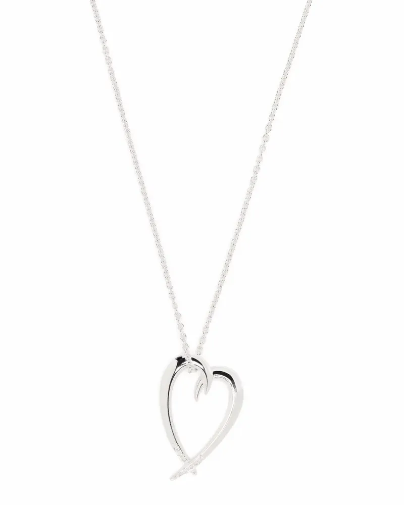 Shaun Leane Halskette mit Diamanten - Silber Silber