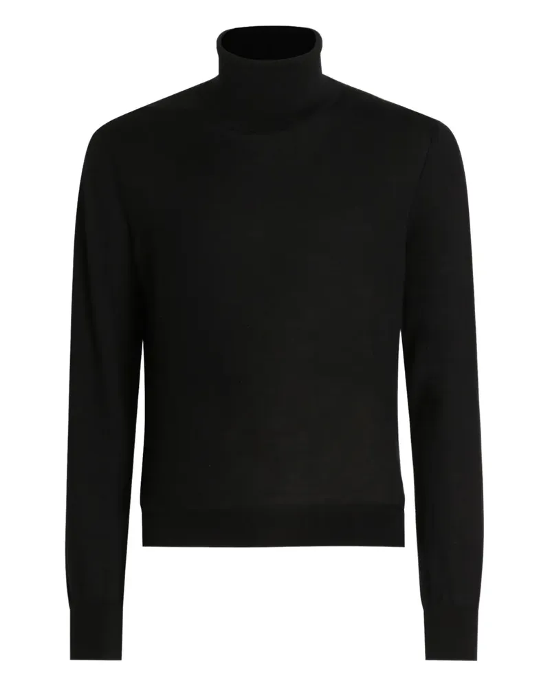 Dolce & Gabbana Pullover mit Rollkragen - Schwarz Schwarz
