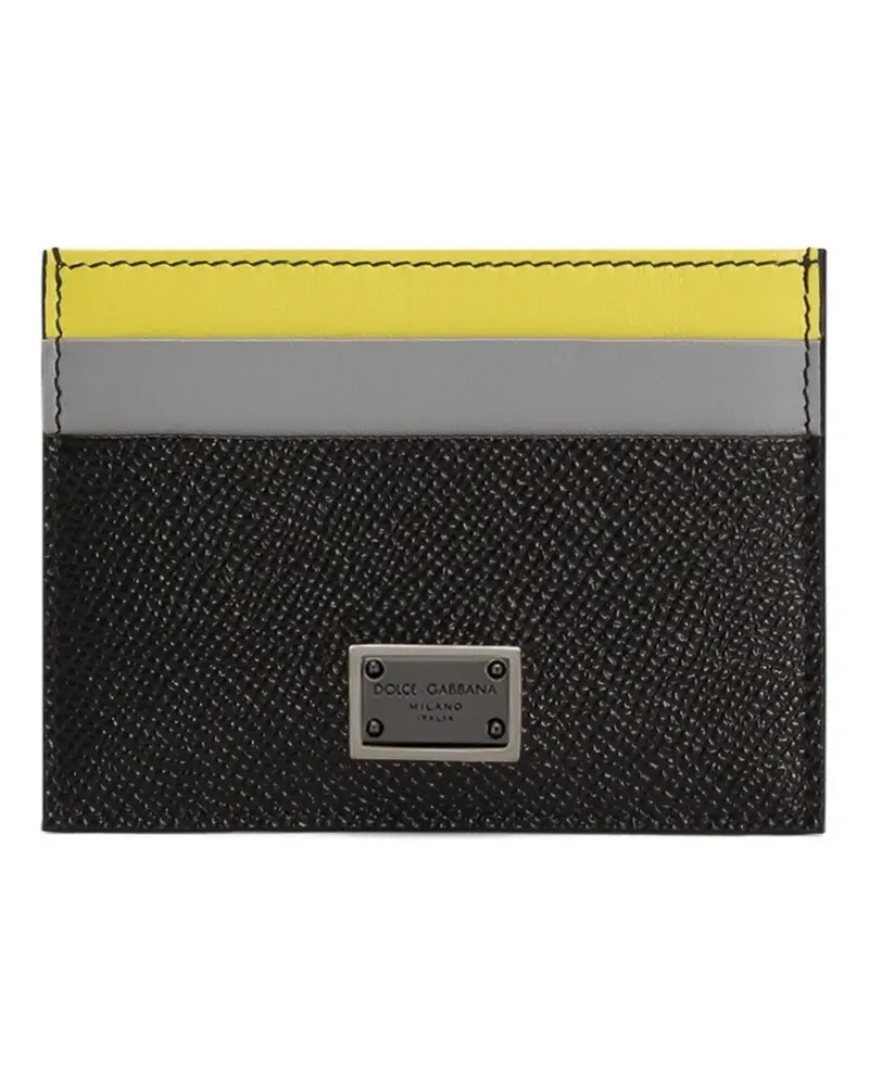 Dolce & Gabbana Dauphine Kartenetui - Schwarz Schwarz
