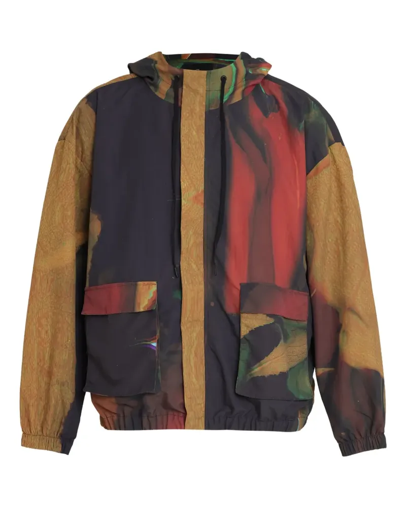 Osklen Jacke mit abstraktem Print - Nude Nude